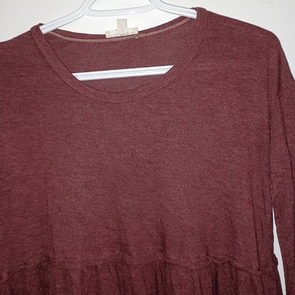 Wilfred Descartes Peplum Long Sleeve Top - Picture 6 of 8